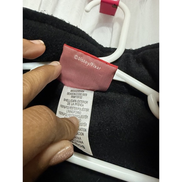 Disney Pixar Cars Lightning McQueen Kids Puffer Vest Size 5t Jacket Outerwear - Picture 8 of 10